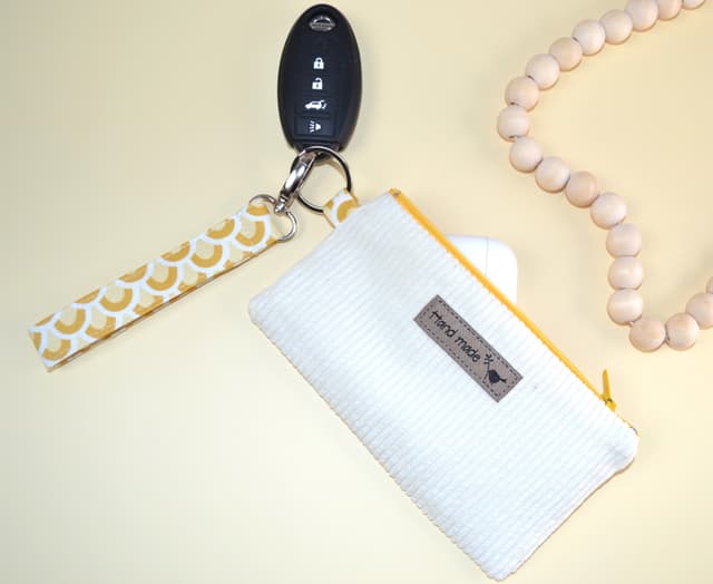 6 “ Golden Arches Corduroy Mini Wallet & Wristlet Set