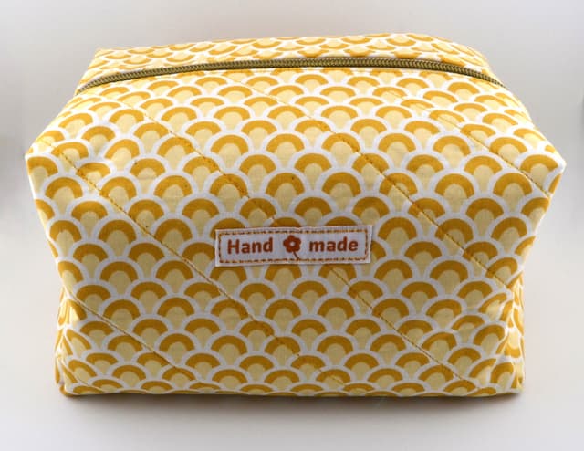 Golden Dusk Large Makeup Bag